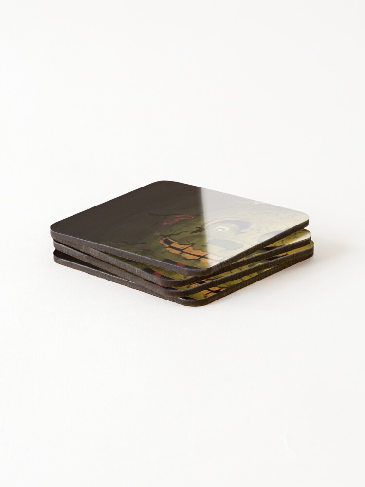 Thumbnail 4 of 5, Coasters (Set of 4), Springtrap designed and sold by cry0saurus.