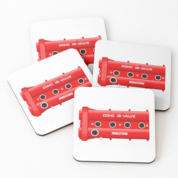 Item preview, Red Mazda Miata Valve Cover designed and sold by SChinchilla.