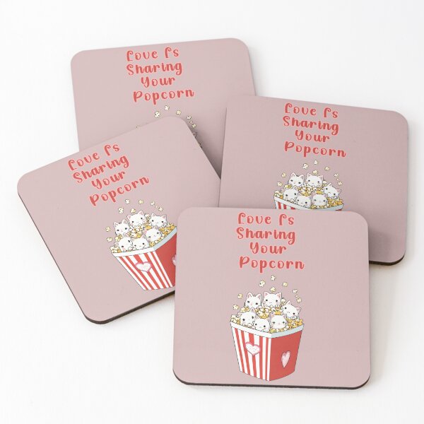 Item preview, Love Is Sharing Your Popcorn designed and sold by La Loca.