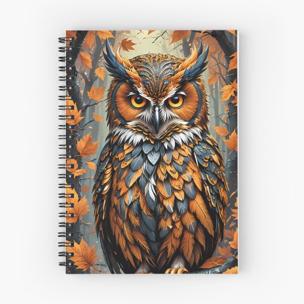 Item preview, Autumn Owl, Ai Generated Art  designed and sold by ACC .