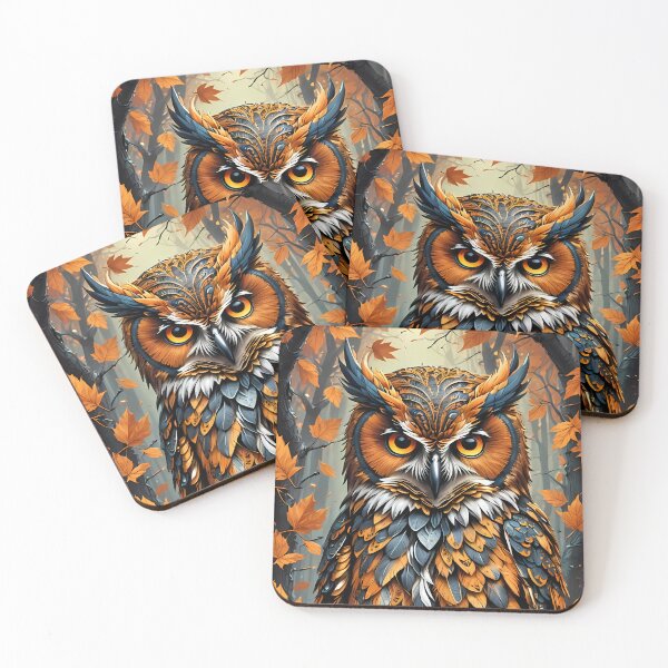Item preview, Autumn Owl, Ai Generated Art  designed and sold by ACC .