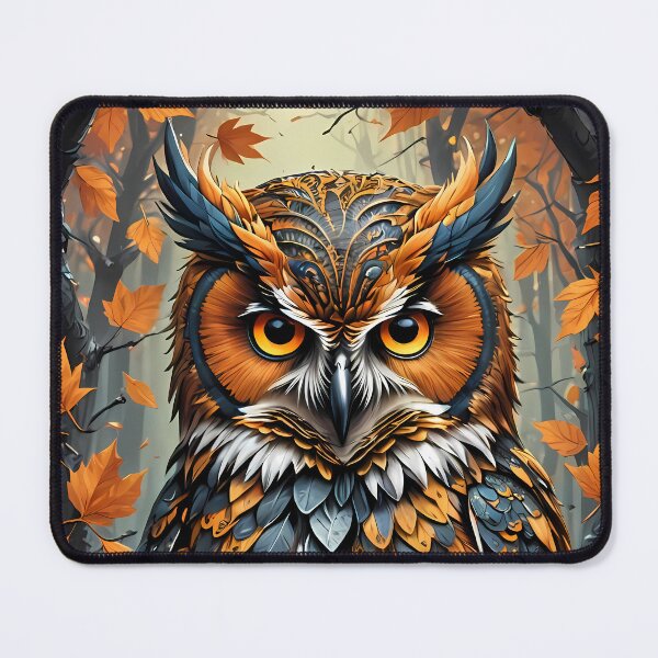 Item preview, Autumn Owl, Ai Generated Art designed and sold by ACC .