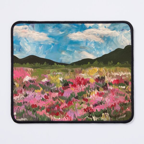 Item preview, Flowers field designed and sold by SunnyKaramelArt.