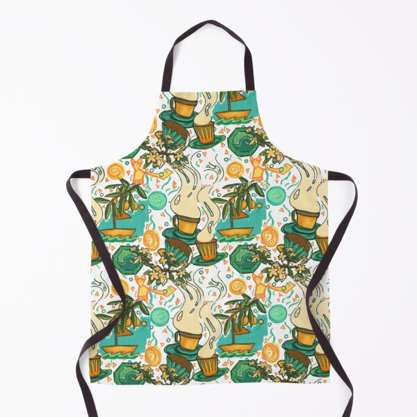 Item preview, Coffeehouse and Sea Pattern designed and sold by Rachel DeBat.