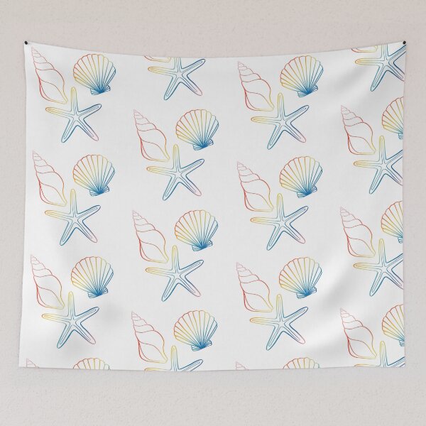 Item preview, Rainbow Sea Shells designed and sold by athurst.