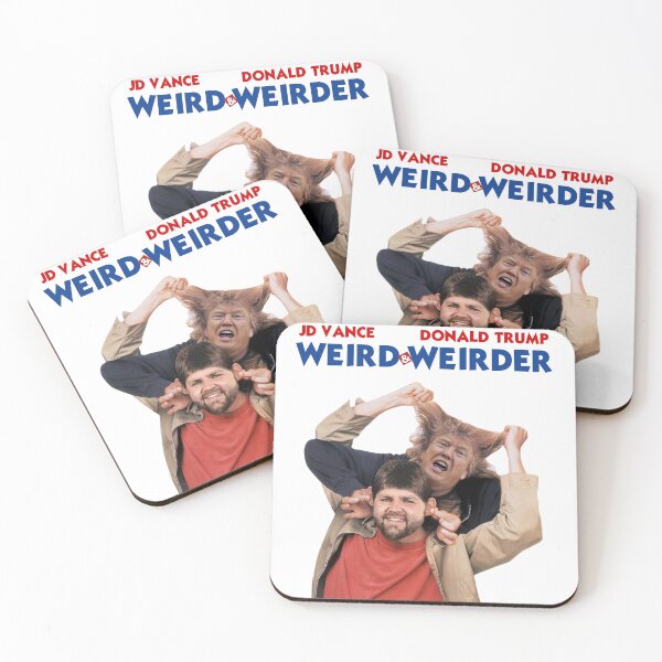 Item preview, Trump/ Vance is WEIRD (Trump Dumb and Dumber) designed and sold by PoliticalShopp.