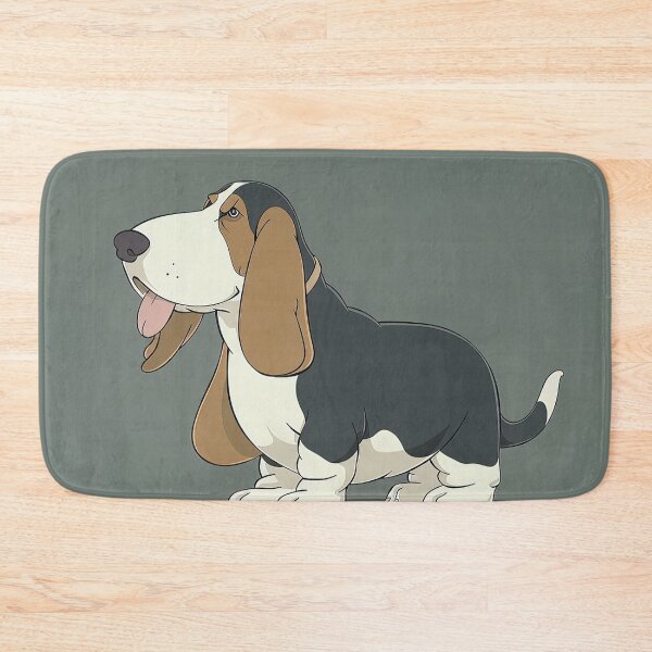 Item preview, Basset Hound | Anime style designed and sold by ComicsFactory.