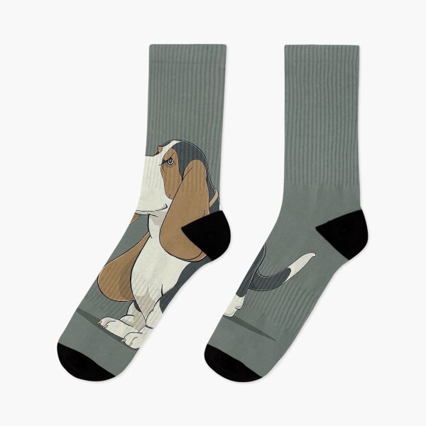 Item preview, Basset Hound | Anime style designed and sold by ComicsFactory.