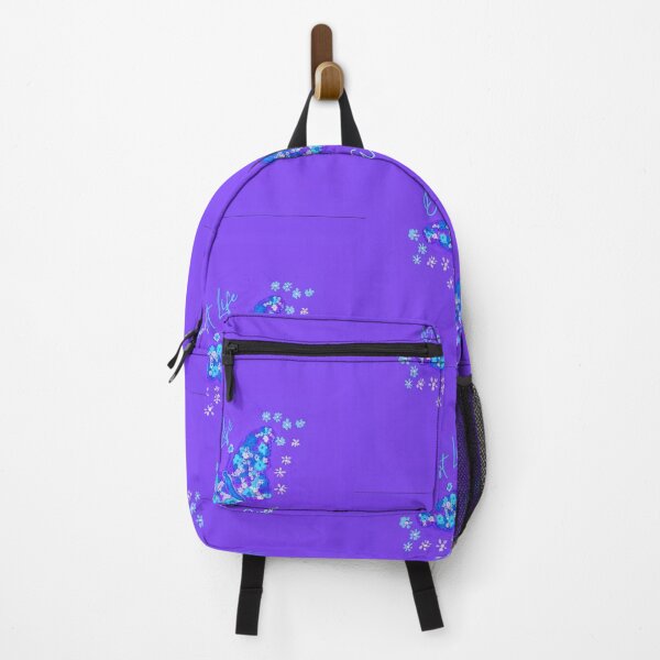 Item preview, Purple Best Life Ever Wild Flower Butterfly Diagonal designed and sold by IvaRenee.