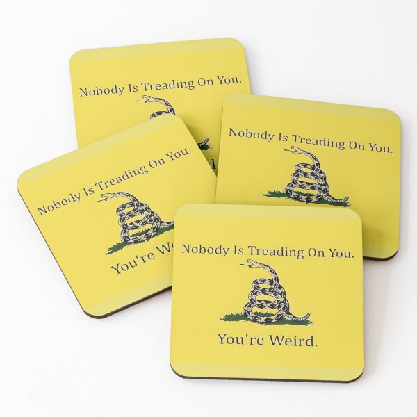 Item preview, Trump Vance Weird (Don't Tread on Me) designed and sold by PoliticalShopp.
