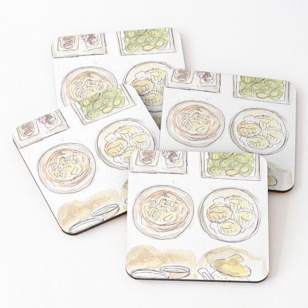 Item preview, Italy Food Watercolor Illustration  designed and sold by kriti130.