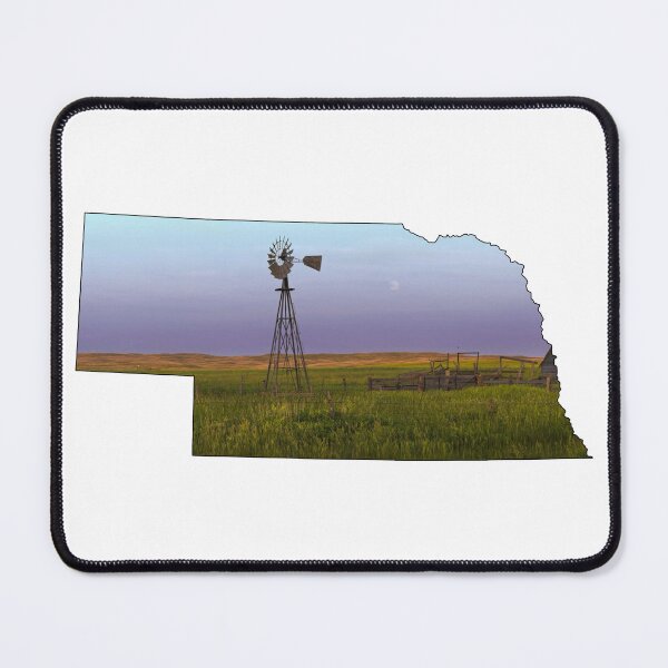 Item preview, Nebraska State Outline designed and sold by discocowgirl.