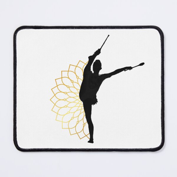Item preview, Rhythmic Gymnastics Kick with Clubs designed and sold by DSurwill.