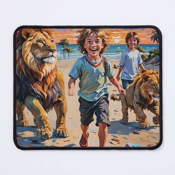 Item preview, Paradise Beach Children's Lions designed and sold by IvaRenee.