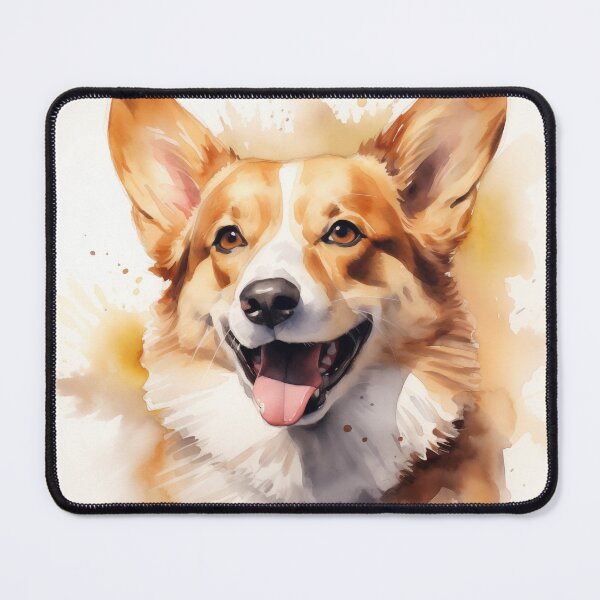 Item preview, Watercolor Corgi Portrait designed and sold by Samuelsboro.