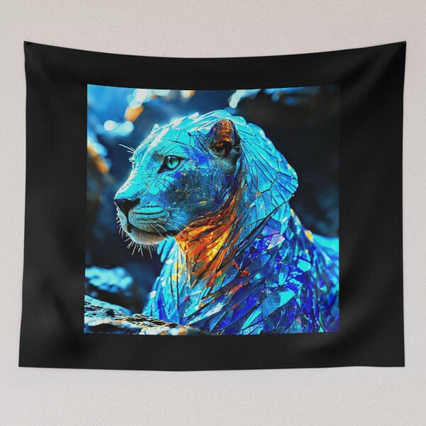Item preview, Glass Cut Lion designed and sold by Kingcls.