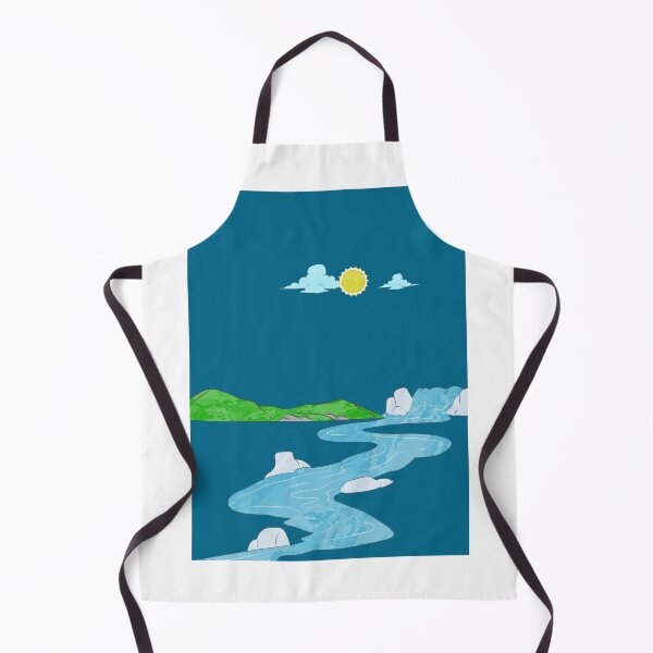 Item preview, Nature Blue Illustration designed and sold by Divya-Hirodiya.