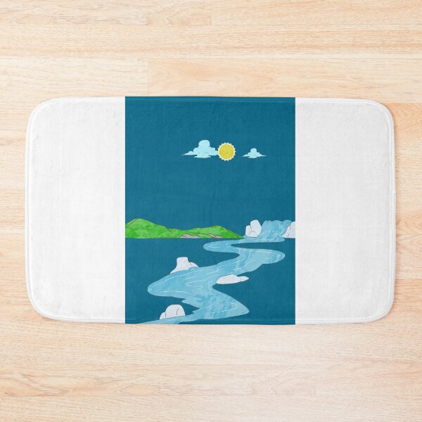 Item preview, Nature Blue Illustration designed and sold by Divya-Hirodiya.