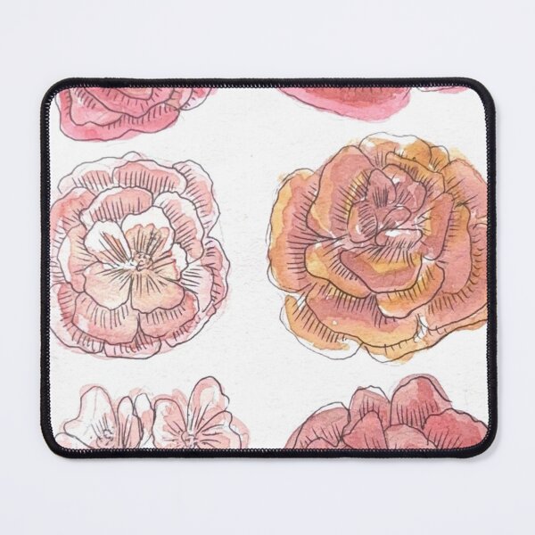 Item preview, Roma Rose Garden Watercolor Illustration designed and sold by kriti130.