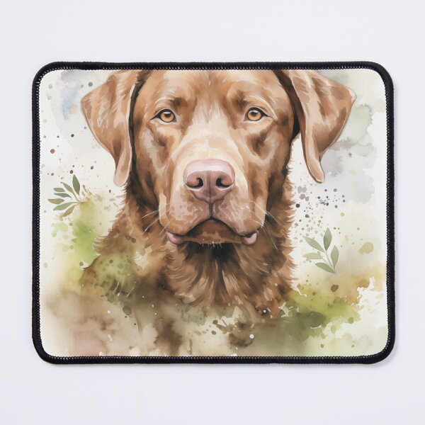 Item preview, Watercolor Portrait of Chesapeake Bay Retriever designed and sold by Samuelsboro.