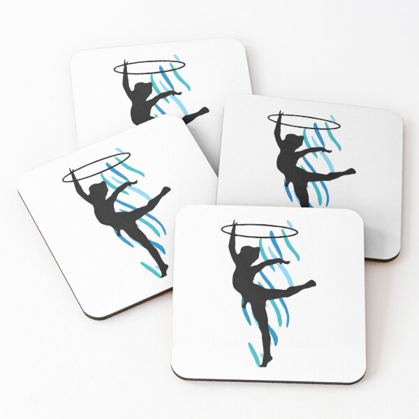 Item preview, Rhythmic Gymnastics Back Attitude with Hoop designed and sold by DSurwill.