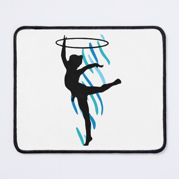 Item preview, Rhythmic Gymnastics Back Attitude with Hoop designed and sold by DSurwill.