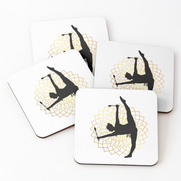 Item preview, Rhythmic Gymnastics Side Scale with Clubs designed and sold by DSurwill.