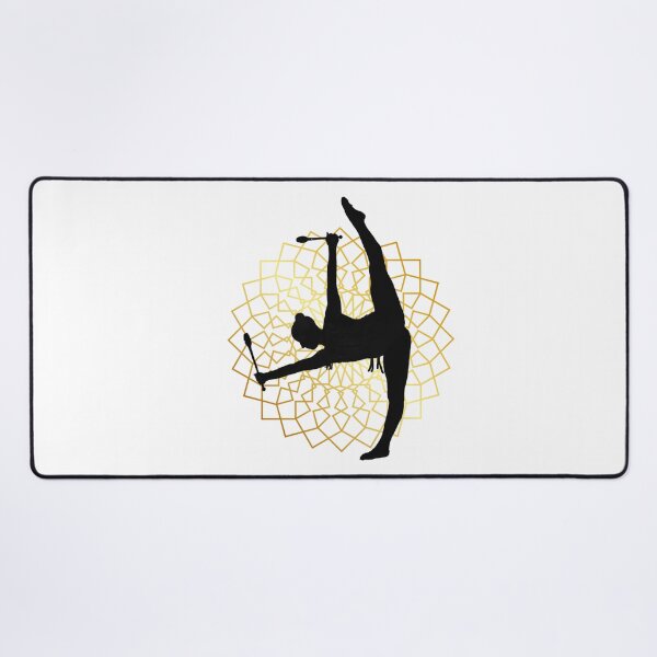 Item preview, Rhythmic Gymnastics Side Scale with Clubs designed and sold by DSurwill.