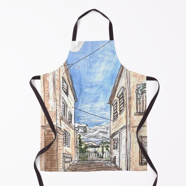 Item preview, Tortoreto Watercolor Illustration designed and sold by kriti130.