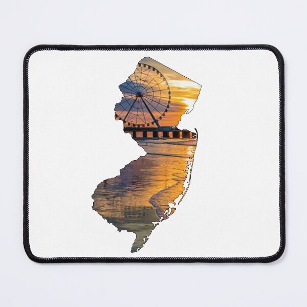 Item preview, New Jersey State Outline designed and sold by discocowgirl.