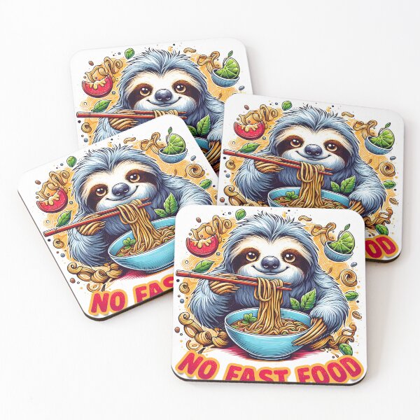 Item preview, dining sloth designed and sold by aliraweb.