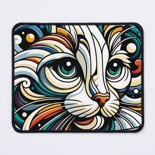 Item preview, Vibrant Artistic Cat designed and sold by Taans-Creation.