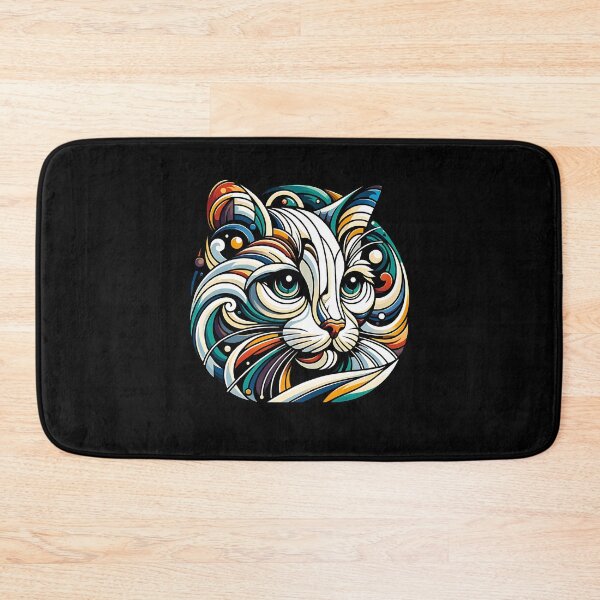 Item preview, Vibrant Artistic Cat designed and sold by Taans-Creation.