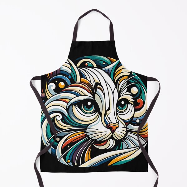 Item preview, Vibrant Artistic Cat designed and sold by Taans-Creation.