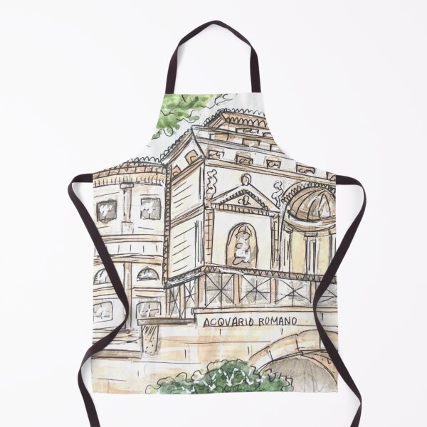 Item preview, Ilustración Acuarela Acuario Romano designed and sold by kriti130.