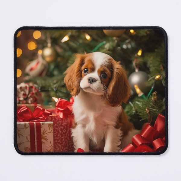 Item preview, Christmas Cavalier King Charles Spaniel designed and sold by Samuelsboro.