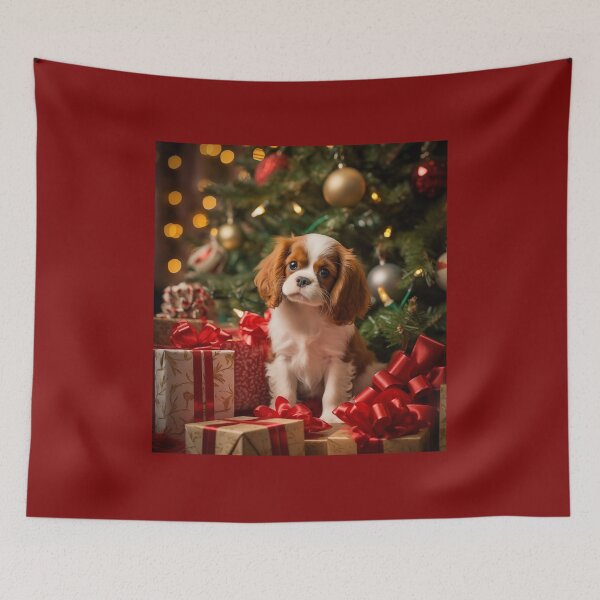 Item preview, Christmas Cavalier King Charles Spaniel designed and sold by Samuelsboro.