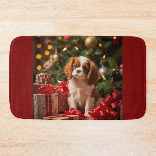 Item preview, Christmas Cavalier King Charles Spaniel designed and sold by Samuelsboro.