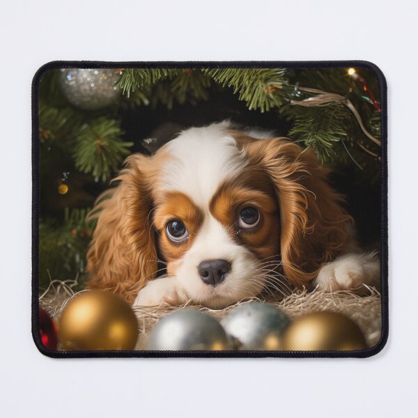 Item preview, Christmas Cavalier King Charles Spaniel designed and sold by Samuelsboro.
