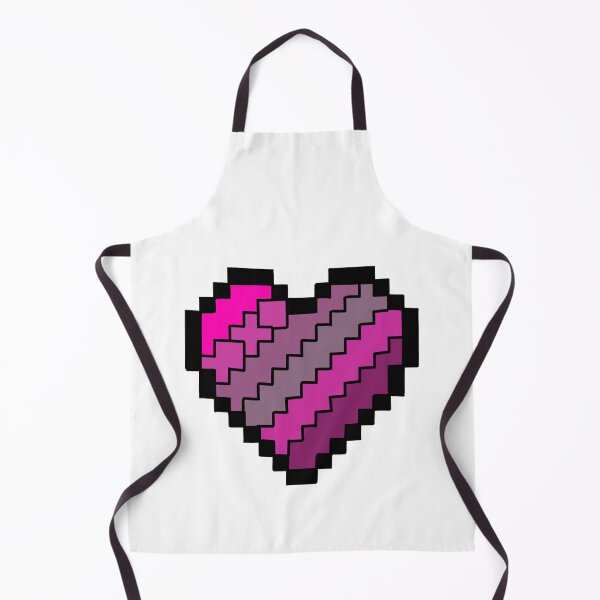 Item preview, Purple heart shape pixel art designed and sold by Giopi.