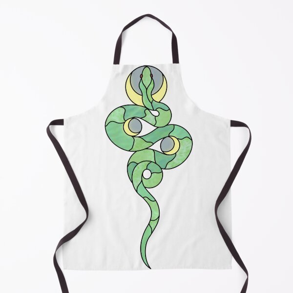 Item preview, Stained Glass Snake designed and sold by UnholyRadioHost.