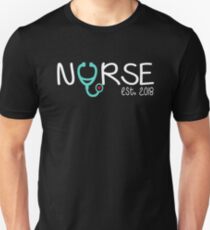 New Nurse Class 2018 Nursing School Graduation Gifts Unisex T-Shirt