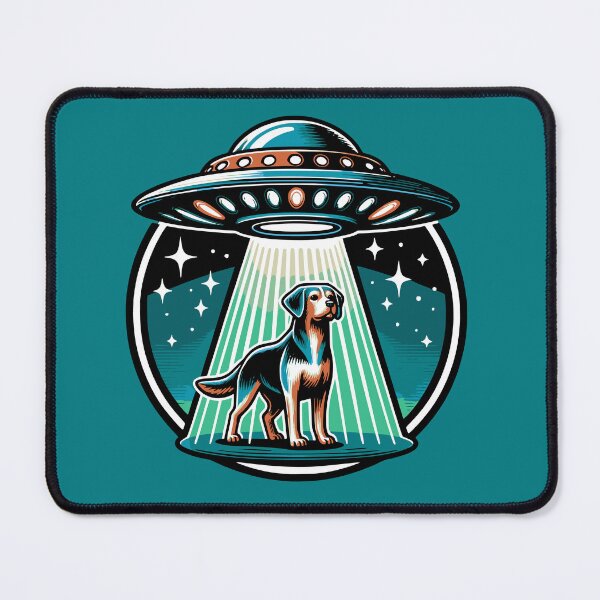 Item preview, UFO Dog Abduction designed and sold by roswellboutique.