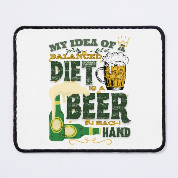 Item preview, A Balanced Beer Diet designed and sold by UNK-Fatigues.