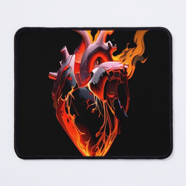 Item preview, heart of burning iron designed and sold by R-market.