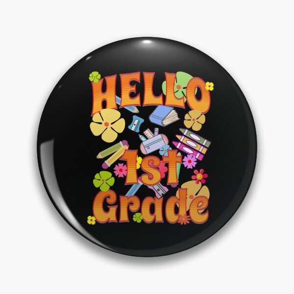 Item preview, HELLO 1st Grade designed and sold by NuttySqueaky.