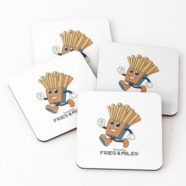 Item preview, Fueled by Fries & Miles: Fun Active Design designed and sold by Design_for_merch.