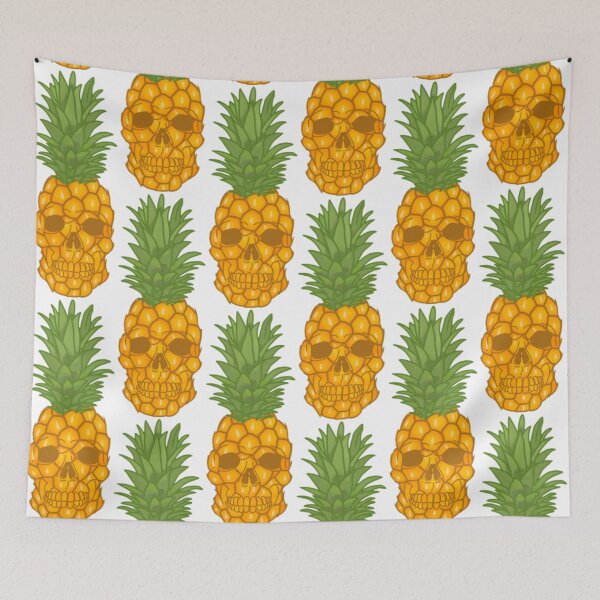 Item preview, Pineapple skull designed and sold by Artistkhg.