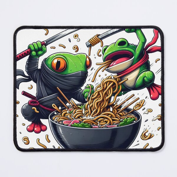 Item preview, fighting ninja frog  designed and sold by aliraweb.