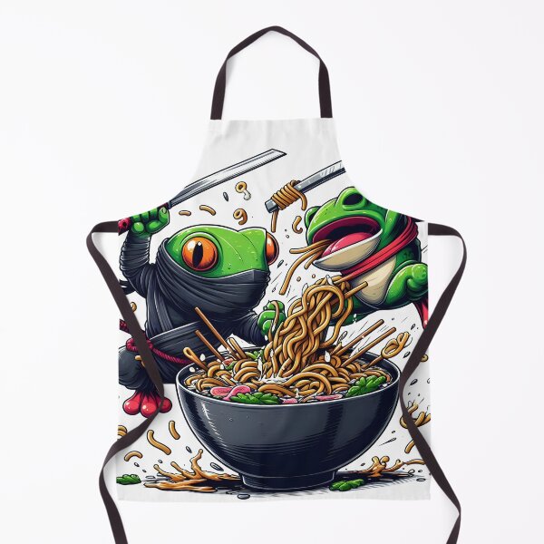 Item preview, fighting ninja frog designed and sold by aliraweb.